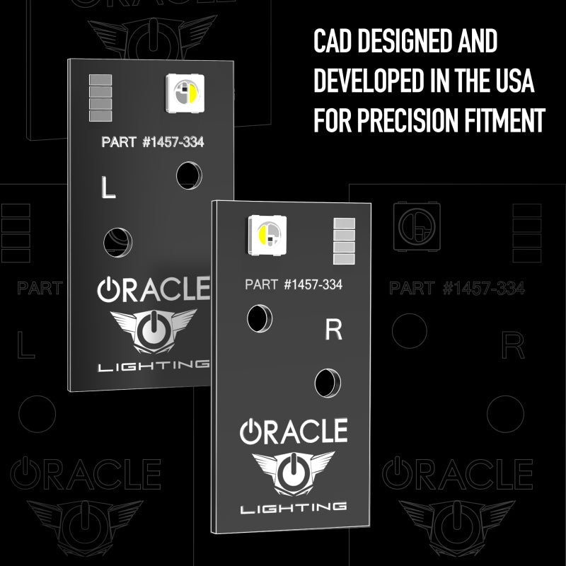 Oracle 14-21 Infiniti Q50 RGB+W Headlight DRL Upgrade Kit - ColorSHIFT w/ BC1 Controller - Mammoth Racing -