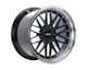 BBS LM 19x8.5 5x130 ET50 Diamond Black Center Diamond Cut Lip Wheel - 71.6CB - Mammoth Racing -