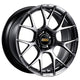 BBS RE-V7 18x10 5x114.3 ET35 Diamond Black Wheel -82mm PFS/Clip Required - Mammoth Racing -