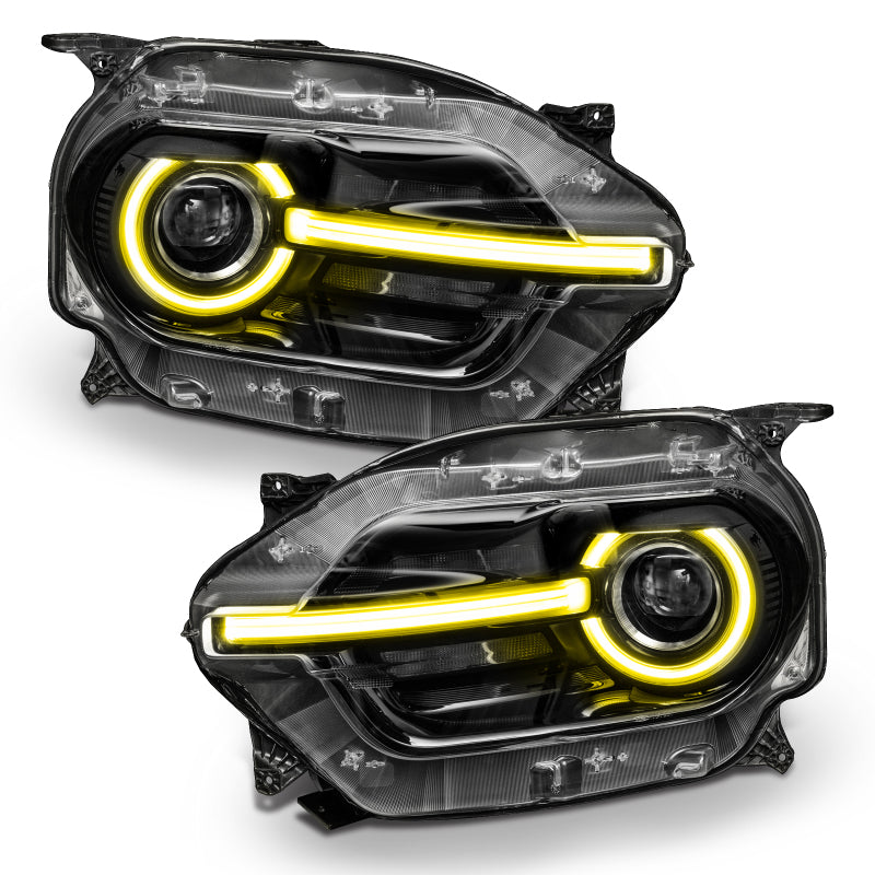 Oracle 2021 Ford Bronco Sport RGB+W Headlight DRL + Halo Upgrade - ColorSHIFT w/ Simple Controller - Mammoth Racing -