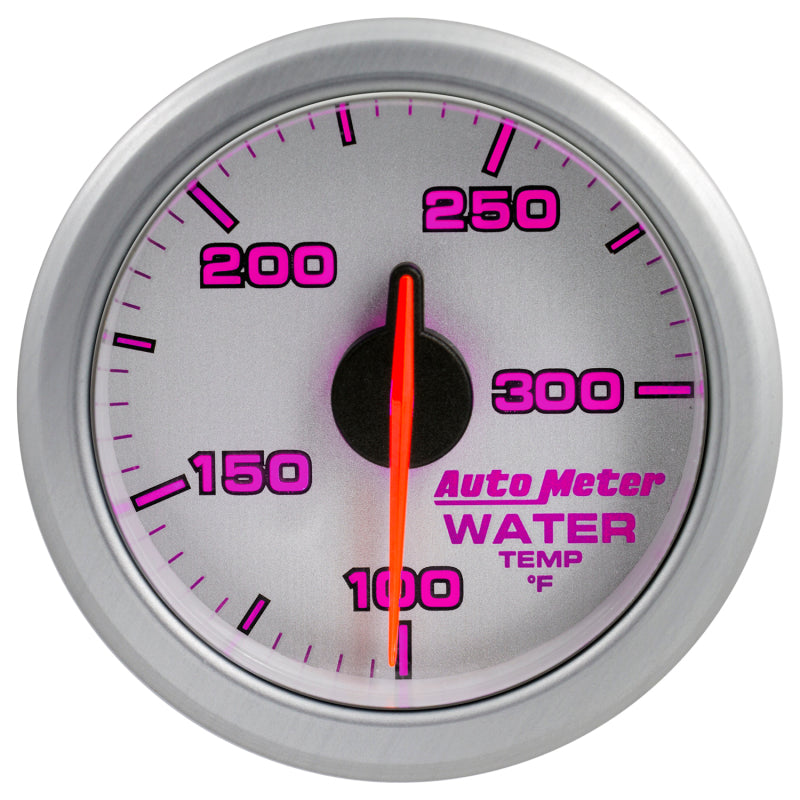 Autometer Airdrive 2-1/6in Water Temperature Gauge 100-300 Degrees F - Silver - My Store