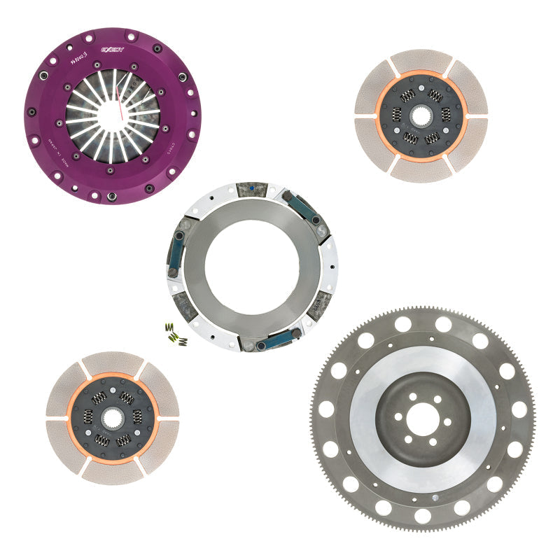 Exedy 2010-2015 Chevrolet Camaro SS V8 Hyper Twin Cerametallic Clutch Strap Drive Type Sprung Disc - Mammoth Racing -