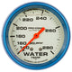 Autometer Ultra-Nite 2-5/8in 140-280 Degree Liquid Filled Mechanical Glow In Dark Water Temp Gauge - My Store