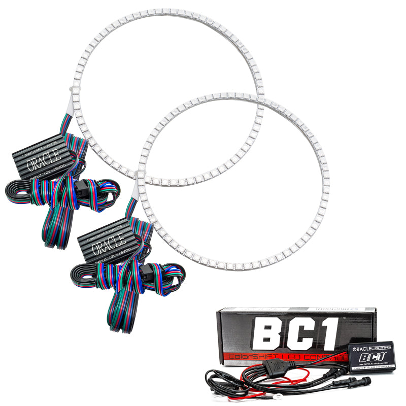Oracle 2021 Ford Bronco Base Headlight LED Halo Kit - ColorSHIFT - w/ BC1 Controller - Mammoth Racing -