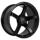 Enkei Kojin 18x8 40mm Offset 5x114.3 Bolt Pattern 72.6mm Bore Dia Matte Black Wheel - My Store