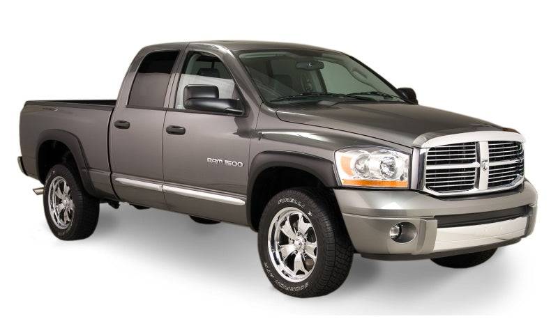 Bushwacker 19-22 Ram 1500 (Excl. Rebel/TRX) 76.3 & 67.4in Bed OE Style Flares 4pc Set - Blk / Smooth - Mammoth Racing -