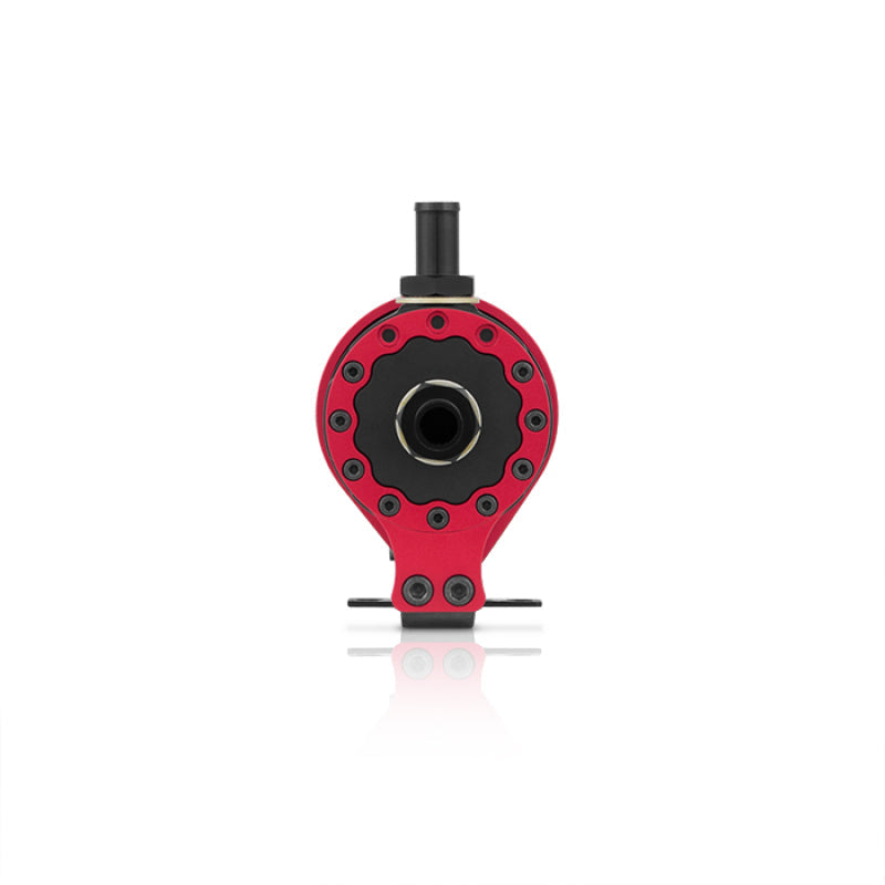Mishimoto Universal Baffled Oil Catch Can - Red - Mammoth Racing -