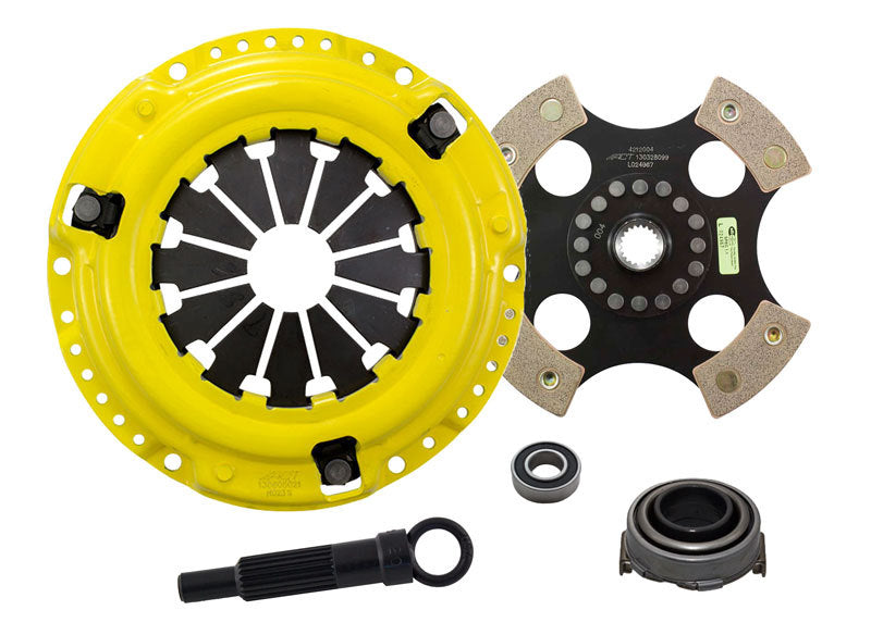 ACT 1992 Honda Civic Sport/Race Rigid 4 Pad Clutch Kit - My Store