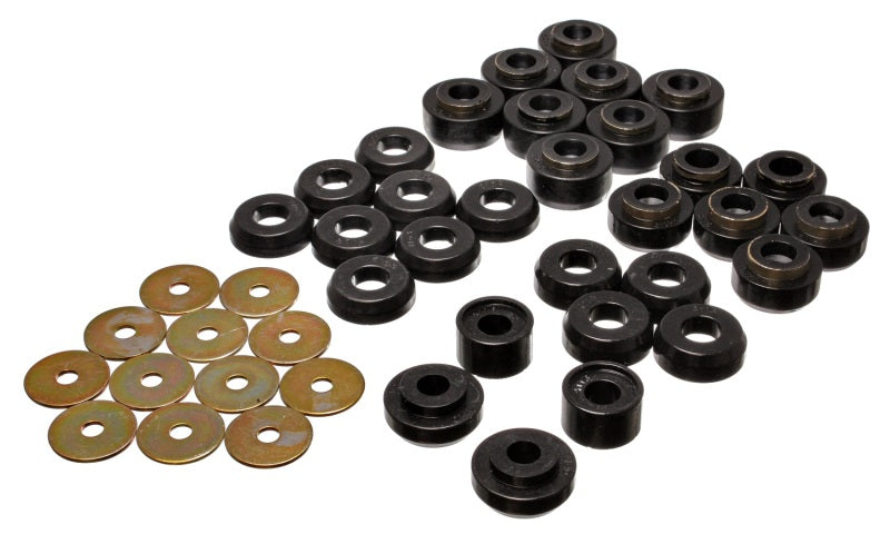 Energy Suspension Chevrolet 4 door Black Body Mounts (Recommended for Police/Taxi/Race) - My Store