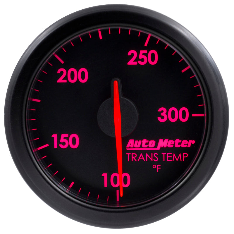 Autometer Airdrive 2-1/6in Trans Temperature Gauge 100-300 Degrees F - Black - My Store