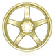 Gram Lights 57cr 17x9 +38 5x100 Almite Gold (Min Order Of 20) - Mammoth Racing -