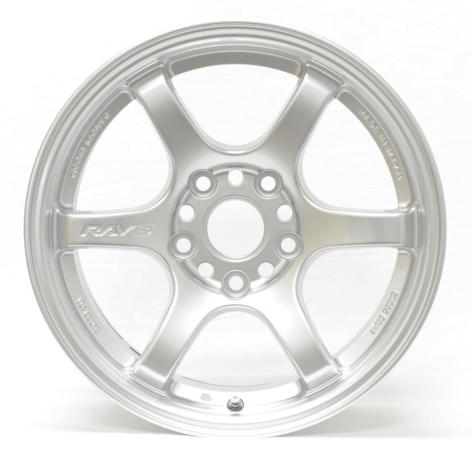 Gram Lights 57dr 18x9.5 +22 5-114.3 Ceramic Pearl Wheel - Mammoth Racing -