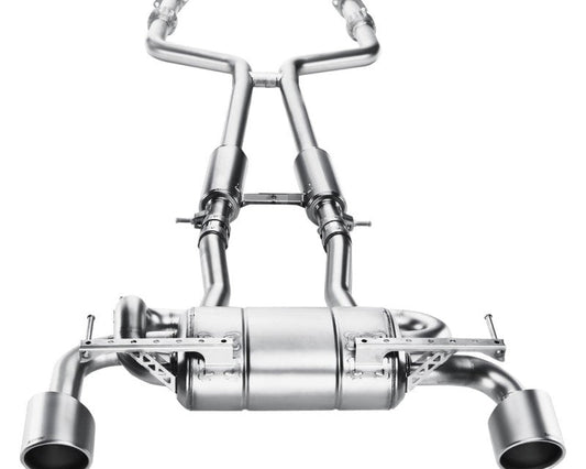 Akrapovic 09-17 Nissan 370Z Evolution Line Cat Back (SS) (Req. Tips)