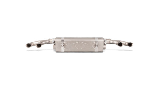 Akrapovic 16-17 Porsche 911 Turbo/Turbo S (991.2) Slip-On Line (Titanium) (Req. Tips/Diffuser)