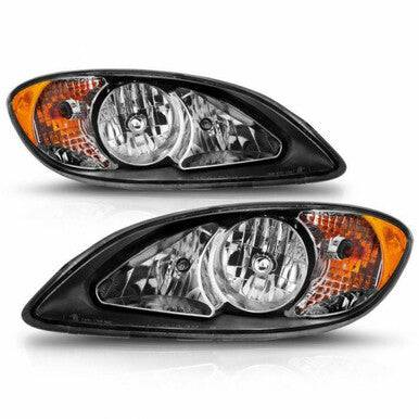 ANZO 2008-2016 International Prostar Crystal Headlights Black Housing (OE Replacement) - Mammoth Racing -