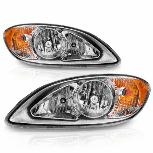 ANZO 2008-2016 International Prostar Crystal Headlights Chrome Housing - Mammoth Racing -