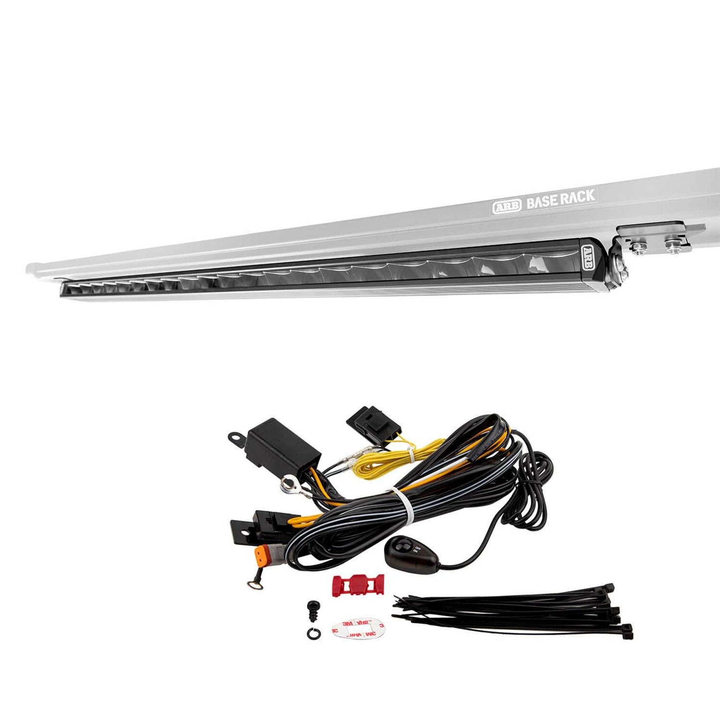 ARB BASE Roof Rack Slimline LED Light Bar Kit - Mammoth Racing -