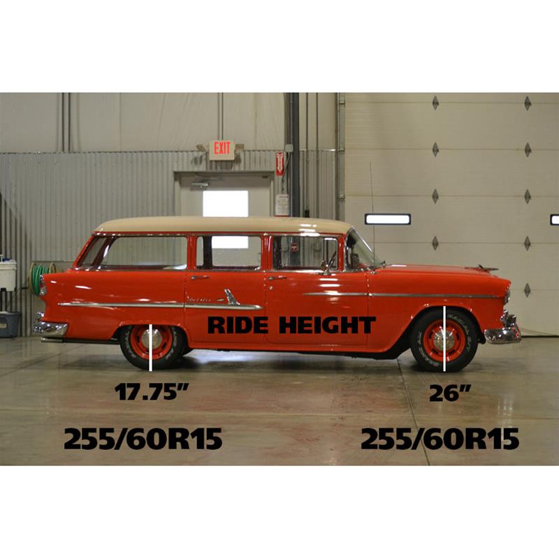 Ridetech 55-57 Chevy Wagon Small Block StreetGRIP Suspension System - Mammoth Racing -