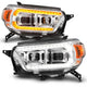 ANZO 10-13 Toyota 4Runner Projector Headlights - Chrome - Mammoth Racing -