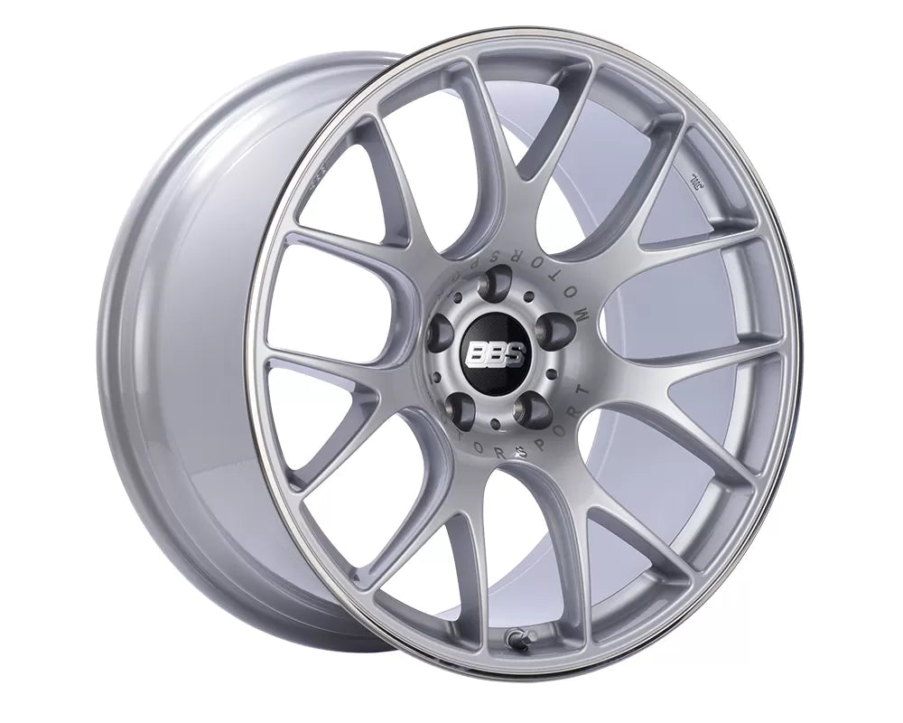 BBS CH-R 19x10 5x130 ET38 CB71.6 Brilliant Silver - 82mm PFS/Clip Req. - Mammoth Racing -