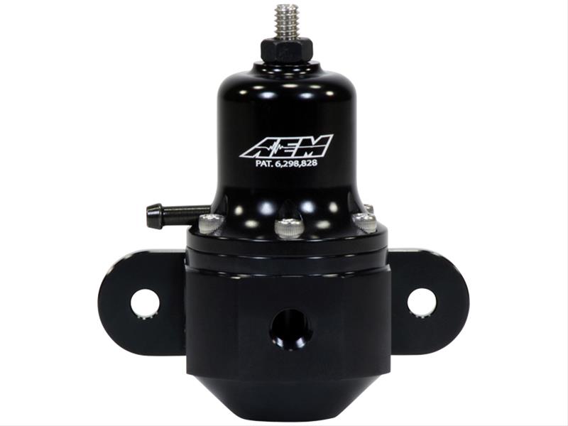 AEM High Capacity Universal Black Adjustable Fuel Pressure Regulator - My Store