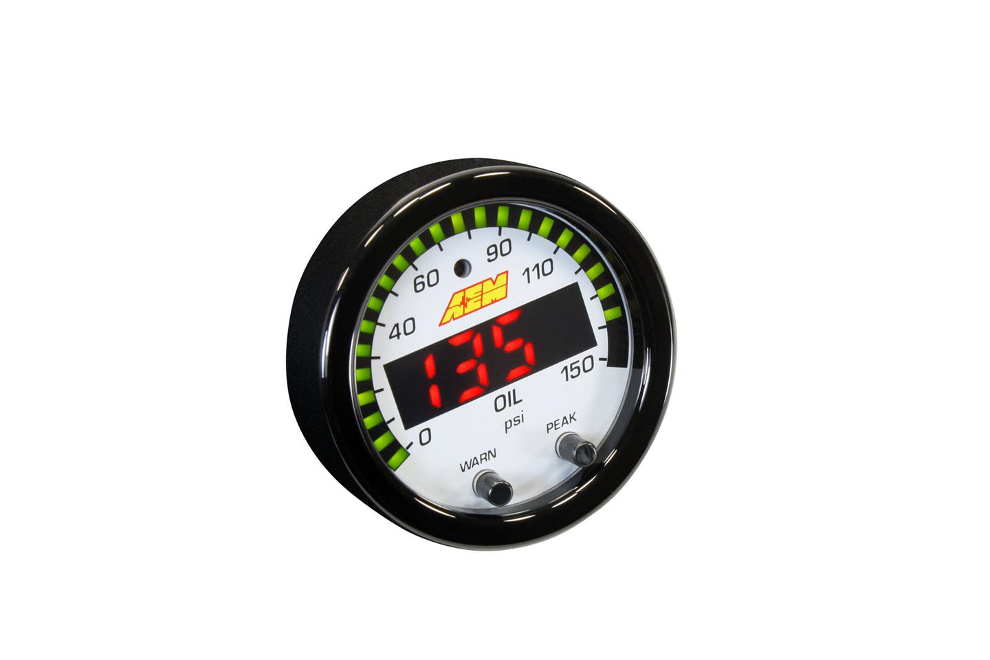 AEM X-Series 0-150 Oil Pressure Gauge Kit - My Store