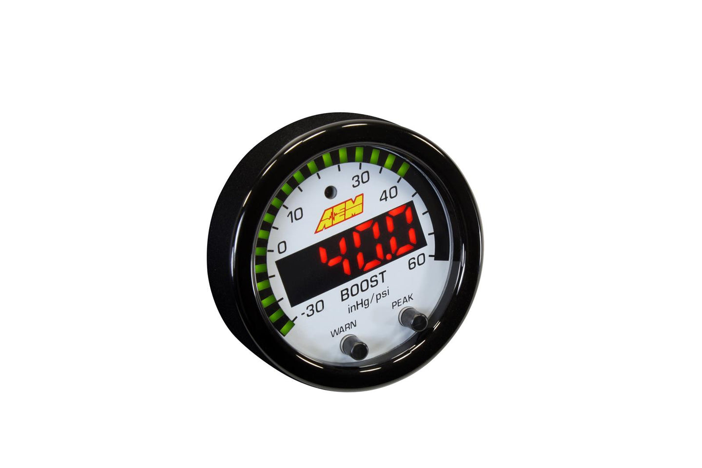AEM X-Series Boost Pressure -30inHg 60psi Gauge Kit - My Store