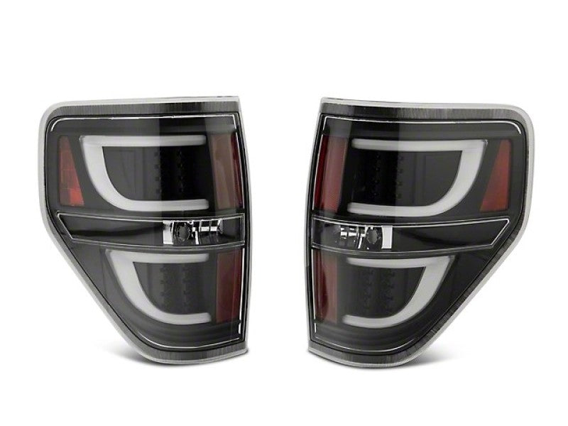 Raxiom 09-14 Ford F-150 Styleside G2 LED Tail Lights -Black Housing (Clear Lens) - Mammoth Racing -