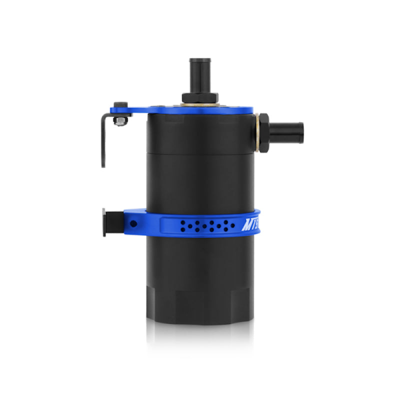 Mishimoto Universal Baffled Oil Catch Can - Blue - Mammoth Racing -