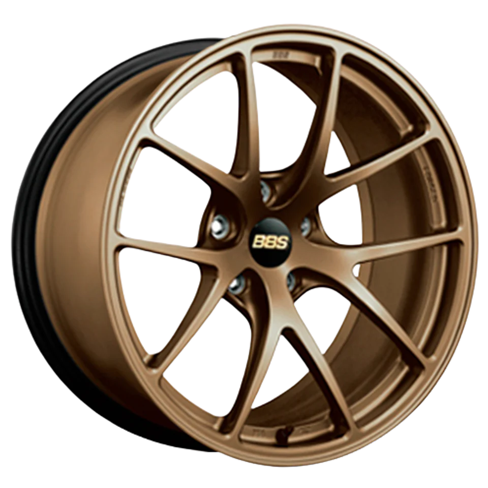 BBS RI-A 18x10 5x120 ET25 Satin Bronze -82mm PFS/Clip Required - Mammoth Racing -