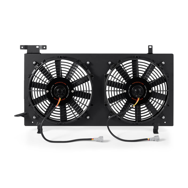 Mishimoto 08+ Subaru WRX/STI PNP Aluminum Fan Shroud Black - Mammoth Racing -