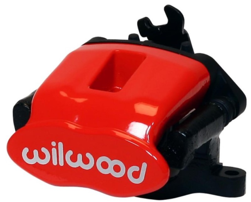 Wilwood Caliper-Combination Parking Brake-L/H-Red 41mm piston .81in Disc - Mammoth Racing -