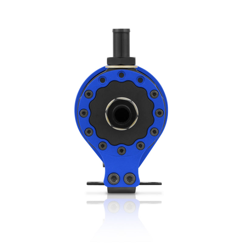 Mishimoto Universal Baffled Oil Catch Can - Blue - Mammoth Racing -