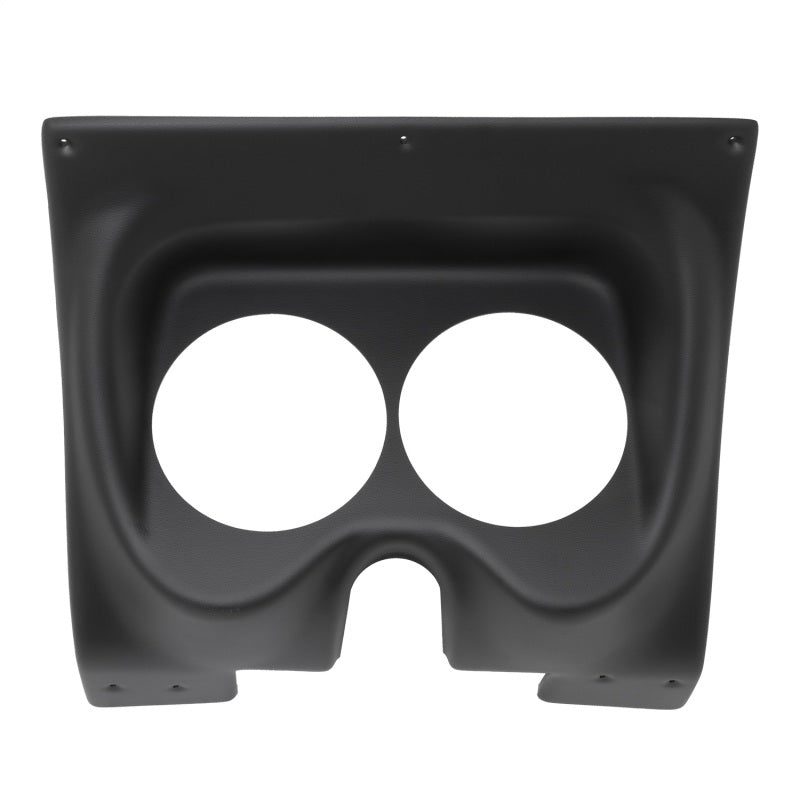 Autometer 67-68 Camaro/Firebird (2 5in.) Direct Fit Gauge Pod - Black Finish - My Store