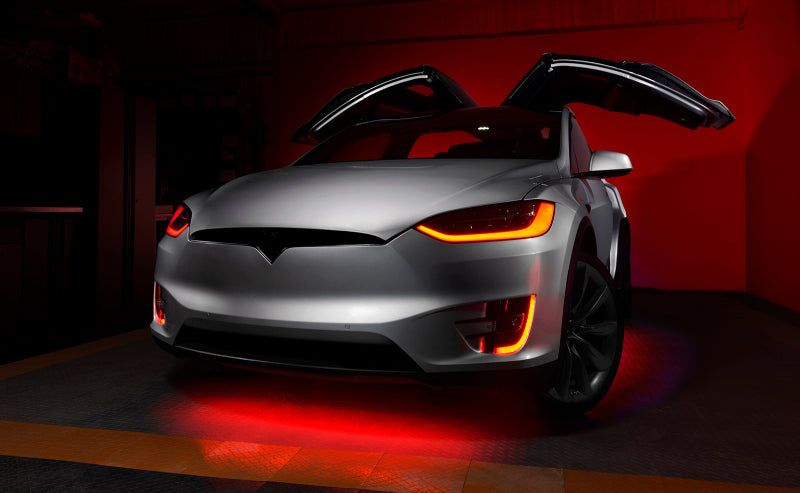 ORACLE Lighting 16-21 Tesla Model X Dynamic ColorSHIFT Headlight & Fog Light DRL Upgrade Kit - Mammoth Racing -