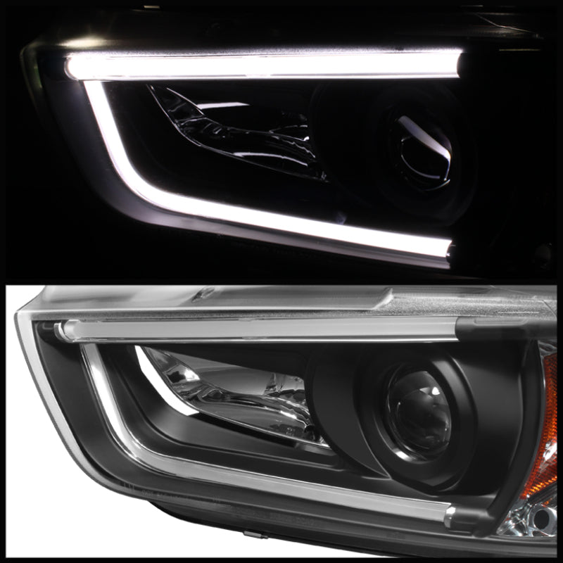 Spyder Dodge Charger 11-14 Projector Headlights Xenon/HID- Light DRL Blk PRO-YD-DCH11-LTDRL-HID-BK - Mammoth Racing -