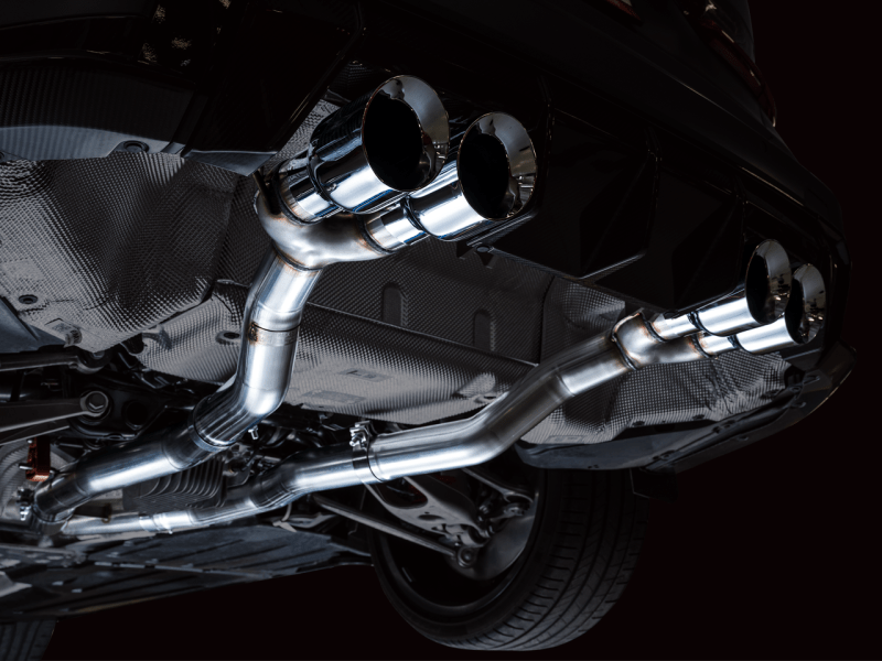 AWE Track Edition Catback Exhaust for BMW G8X M3/M4 - Chrome Silver Tips - My Store