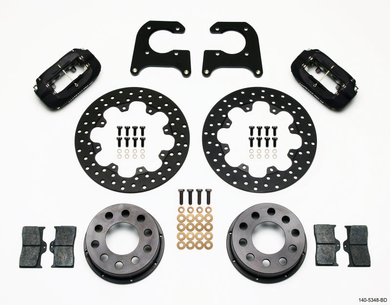Wilwood Forged Dynalite Rear Drag Kit Drilled Rotor M-W/Lamb Ends .690in Studs - My Store