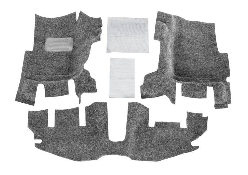 BedRug 97-06 Jeep TJ Front 3pc Floor Kit (w/Center Console) - Incl Heat Shields - Mammoth Racing -