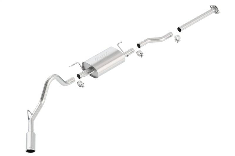 Borla 05-12 Toyota Tacoma 4.0L AT/MT 2/4WD CC/SH EC/LB 2&4Dr Catback Exhaust - Mammoth Racing -