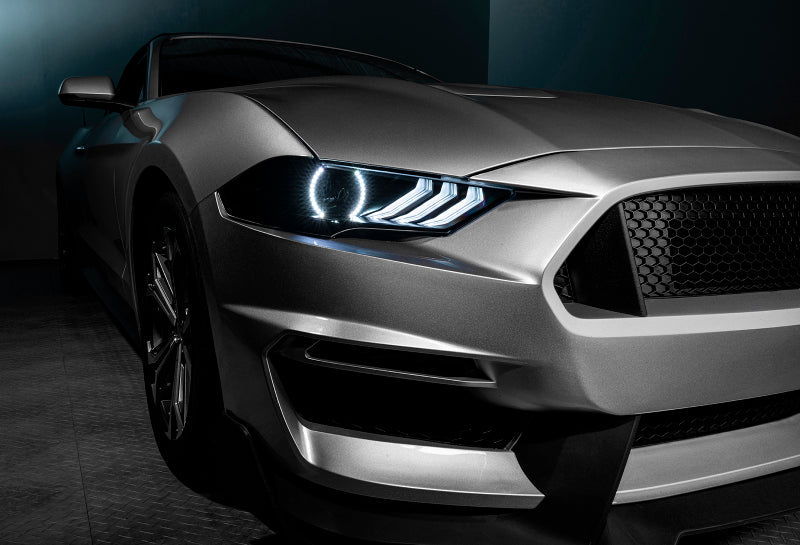 Oracle 18-21 Ford Mustang Dynamic DRL Upgrade w/ Halo Kit & Sequential Turn Signal - ColorSHIFT - Mammoth Racing -