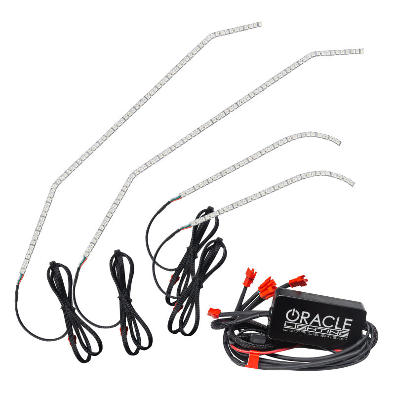 ORACLE Lighting 16-21 Tesla Model X Dynamic ColorSHIFT Headlight & Fog Light DRL Upgrade Kit - Mammoth Racing -