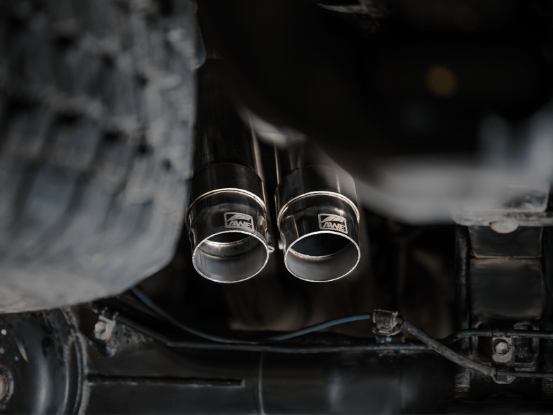 AWE 2016-2022 Toyota Tacoma 0FG Exhaust with BashGuard - No Tips - My Store