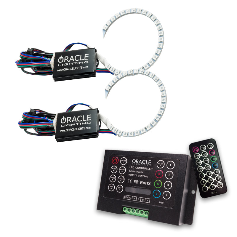 Oracle Audi A5 07-13 Halo Kit - ColorSHIFT w/ 2.0 Controller - Mammoth Racing -