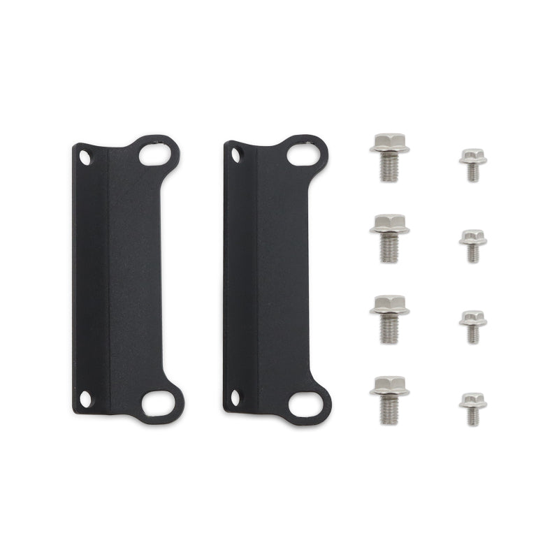 Mishimoto Universal 17in. Heavy-Duty Oil Cooler Fan Shroud - Micro Wrinkle Black - Mammoth Racing -