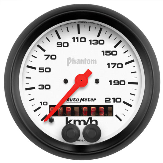 Autometer Phantom 3-3/8in. 0-225km/h (gps) Speedometer Gauge - My Store