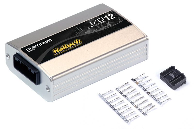 Haltech IO 12 Expander Box A CAN Based 12 Channel (Incl Plug & Pins) - Mammoth Racing -