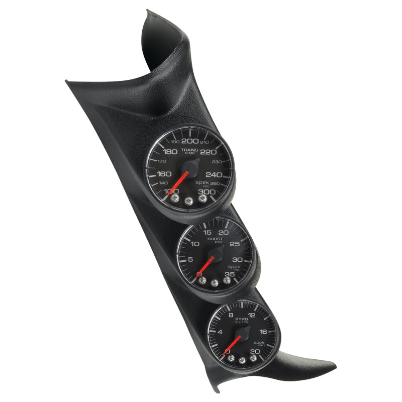 Autometer Diesel Gauge Kit A-Pillar w/ Spkr 01-07 GM Boost/EGT/Trans 60psi/2000 deg F/250 deg F - My Store
