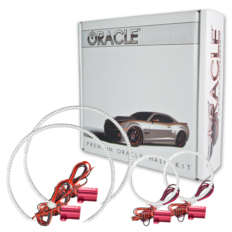Oracle Jeep Liberty 08-13 LED Halo Kit - White - Mammoth Racing -