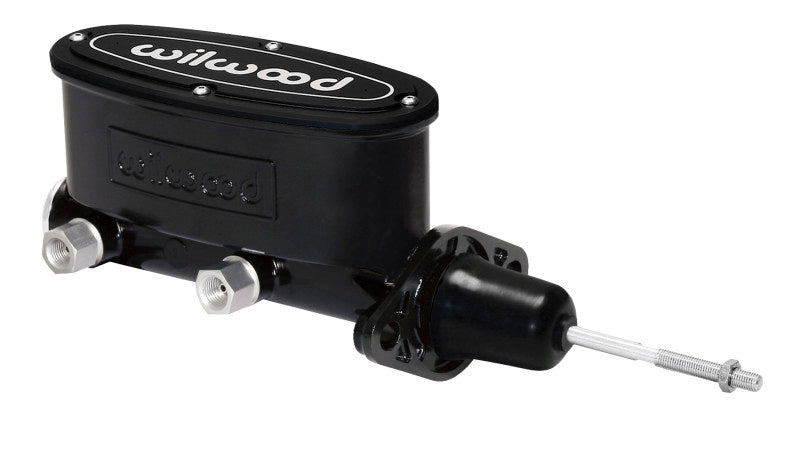 Wilwood High Volume Tandem Master Cylinder - 15/16in Bore Black-W/Pushrod - My Store